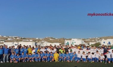 Πρωταγωνιστές - Νικητές η παιδικότητα και το ταλέντο στους αγώνες Α.Ο. Μυκόνου - Ατρόμητου (pics-vids)