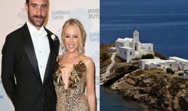 Η Κάιλι Μινόγκ παντρεύτηκε κρυφά στη Σίφνο!!