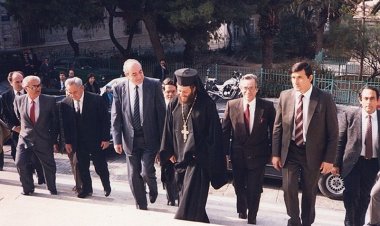 Ο Σεβασμιώτατος κ. Δωρόθεος Β' στην εξόδιο ακολουθία του διατελέσαντος Πρωθυπουργού Κωνσταντίνου Μητσοτάκη