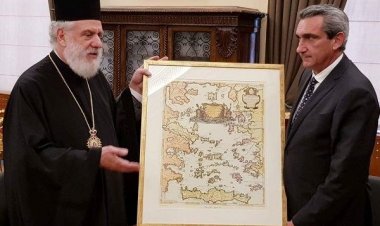 Στη Ρόδο από τη Σύρο η ιερή εικόνα του Κωνσταντίνου Υδραίου με πρωτοβουλία του Περιφερειάρχη Νοτίου Αιγαίου κ. Γιώργου Χατζημάρκου