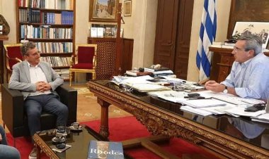 Συνεργασία του Περιφερειάρχη με τον βουλευτή Ηλία Καματερό, για υδατοδρόμια, υποστελέχωση ΟΤΑ και ΕΤΑΙΠΡΟΦΥΚΑ