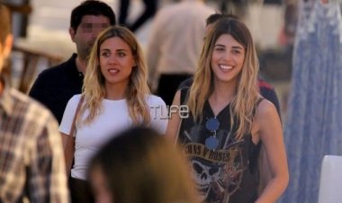 Στην Μύκονο απέδρασε η Demy με την αδερφή της!! Στην παρέα τους και ο Τέρι Ντούγκας