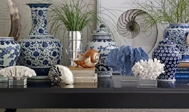 Κοράλλια, Αστερίες, Κοχύλια και Βότσαλα, δίνουν στο χώρο καλοκαιρινό αέρα!!