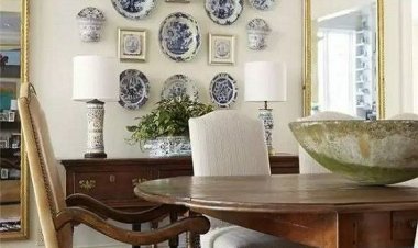 45 Διακοσμητικές Ιδέες με... πιάτα στους τοίχους!!