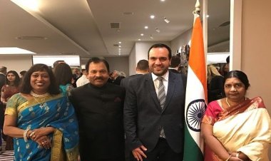 Ο Δήμαρχος Μυκόνου Κ. Κουκάς στην ετήσια εορταστική εκδήλωση για την Ημέρα της Δημοκρατίας της Ινδίας