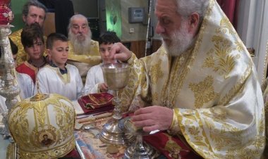 Στο Κόρθι της Άνδρου ιερούργησε την Κυριακή της Απόκρεω ο Σεβασμιώτατος