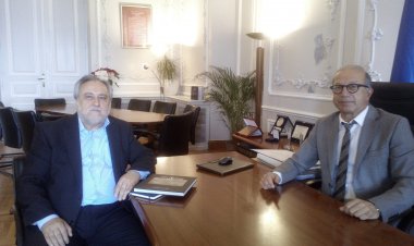 "Απογείωση" συνεργασίας με την Sky Express -Συνάντηση Αντιπεριφερειάρχη Κυκλάδων με τον Πρόεδρο του Δ.Σ. κ. Θεόδωρο Κροκίδα.