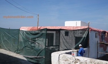 Στις 08 Απριλίου 2017 η ολοκλήρωση των οικοδομικών εργασιών  στη Χώρα Μυκόνου