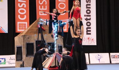 Εξαιρετική εμφάνιση με διακρίσεις οι ταλαντούχες αθλήτριες της Ρυθμικής του Α. Σ. Άνω Μεράς Μυκόνου (Video)