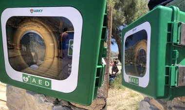 Ο Γαλησσάς είναι η πρώτη πλέον παραλία στην Ελλάδα που διαθέτει αυτόματο απινιδωτή (AED)