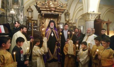 Μύκονος: Ο Α' Κατανυκτικός Εσπερινός της "Συγνώμης"στην Ι.Μονή Παναγίας Τουρλιανής