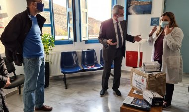 Aegean Islands – Antigen tests: Παράδοση διαγνωστικών τεστ αντιγόνου από τον Περιφερειάρχη Ν.Αιγαίου σήμερα στην Αστυπάλαια