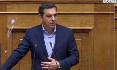 SYRIZA leader Alexis Tsipras: Δριμύ κατηγορώ στον Μητσοτάκη για την αστυνομική βία, τον διχασμό και την πανδημία
