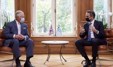 PM Mitsotakis, Prince Charles: Συνάντηση του πρωθυπουργού με τον πρίγκιπα Κάρολο