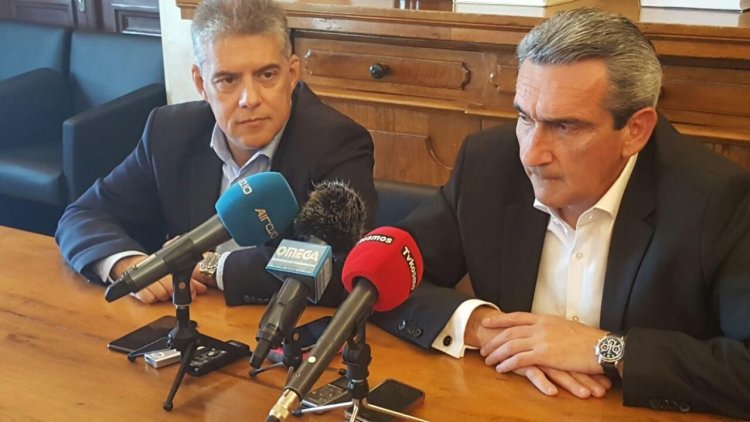 Ο ρόλος των Περιφερειών στην παραγωγική ανασυγκρότηση της χώρας, βασικό θέμα της συνάντησης του Προέδρου της ΕΝΠΕ Κ. Αγοραστού με τον Περιφερειάρχη Ν. Αιγαίου Γ. Χατζημάρκο, στη Ρόδο