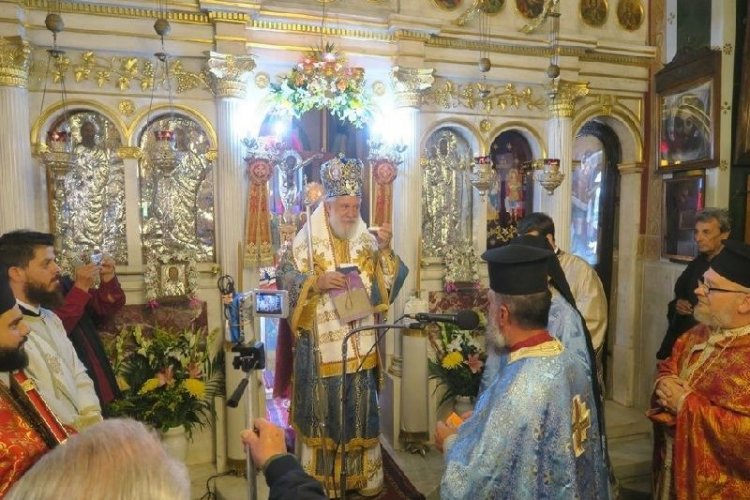 Η Σύναξη των Αρχιστράτηγων και Ταξιαρχών Μιχαήλ και Γαβριήλ στην Ερμούπολη