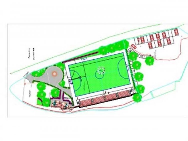 Υπεγράφη η σύμβαση με τον ανάδοχο για την  κατασκευή γηπέδου 5x5 στην περιοχή Καμίνια Σύρου