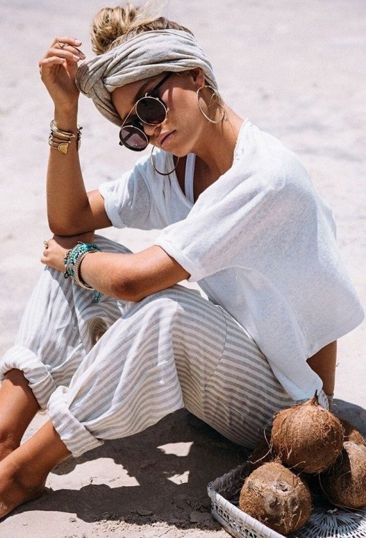 55 Τρόποι για να φορέσετε ένα φουλάρι το καλοκαίρι!!