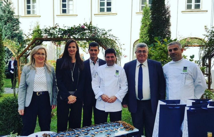 Παρουσιάστηκε στο Sibiu της Ρουμανίας ο φάκελος υποψηφιότητας της Περιφέρειας Νοτίου Αιγαίου για την διεκδίκηση του τίτλου «Γαστρονομική Περιφέρεια της Ευρώπης 2019»