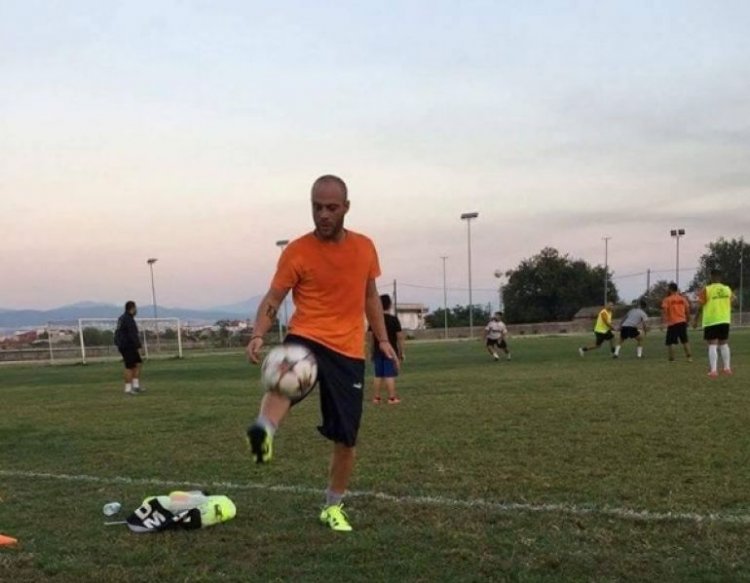 Ο 29χρονος σεντερ φόρ  Δημήτρης Τσαμασλίδης,το νέο μεταγραφικό απόκτημα του Α.Ο Μυκόνου