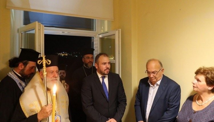 Εγκαινιάσθηκε το νέο πολιτικό γραφείο του Φίλιππου Φόρτωμα στην Ερμούπολη Σύρου
