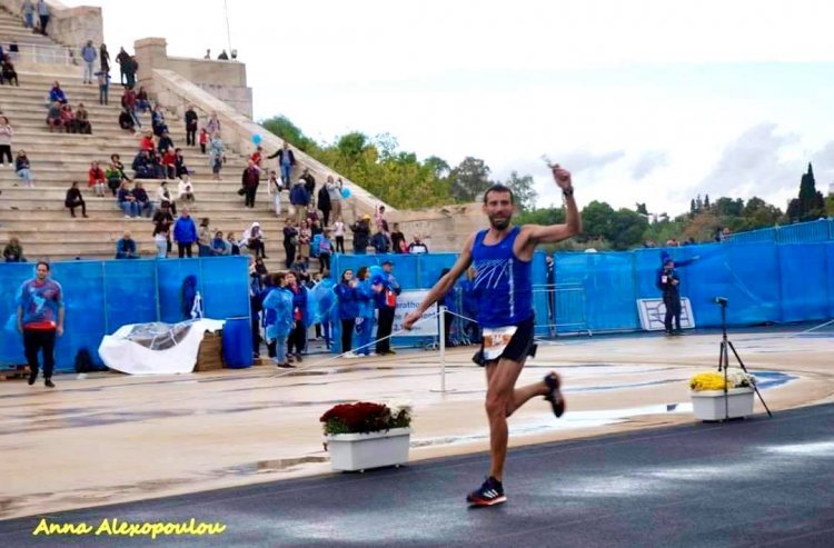 2ος ο Αλέξανδρος Μπόλιας του Α.Ο. Μυκόνου στον 7ο ημιμαραθώνιο Ευρώτα -Evrotas Run της Λακωνίας