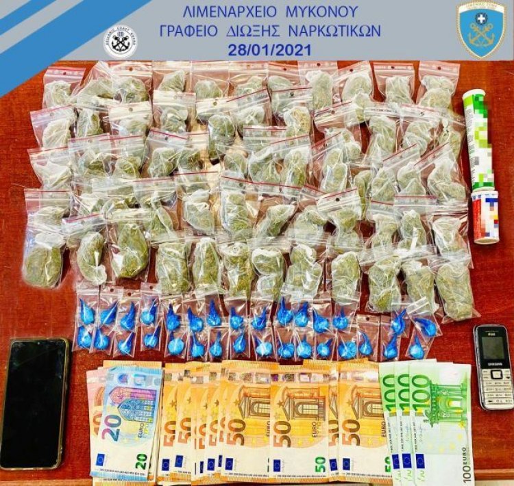 Mykonos Coast Guard: Σύλληψη 45χρονου αλλοδαπού για ναρκωτικά στη Μύκονο