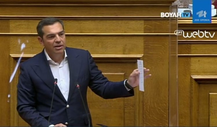 SYRIZA leader A. Tsipras: Δώρο στα κολέγια πελατεία 24.000 μαθητών - Δεν έχετε τσίπα για μια συγγνώμη για την Ικαρία