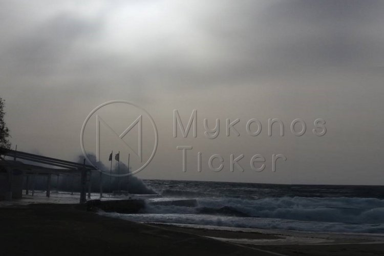 Marine Forecast: Λήψη αυξημένων μέτρων από το Λιμεναρχείο Μυκόνου και στις 16/02/2021, λόγω αναγγελίας θυελλωδών ανέμων έως 10 Μποφόρ