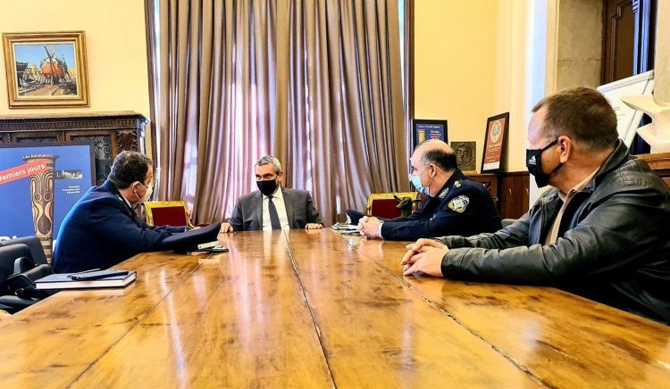 Aegean Islands: Συνεργασία του Περιφερειάρχη με τον νέο Περιφερειακό Αστυνομικό Διευθυντή Ν. Αιγαίου, Υποστράτηγο Εμμανουήλ Δουρβετάκη