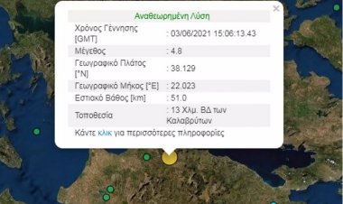 Earthquake in Aigio: Σεισμός στο Αίγιο – Αισθητός και στην Αττική