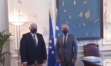 Aegean Islands: Συνάντηση Λεονταρίτη με Αλεξανδρή για θέματα Δικαιοσύνης στο Ν. Αιγαίο και ανέγερσης νέου δικαστικού μεγάρου στην Σύρο
