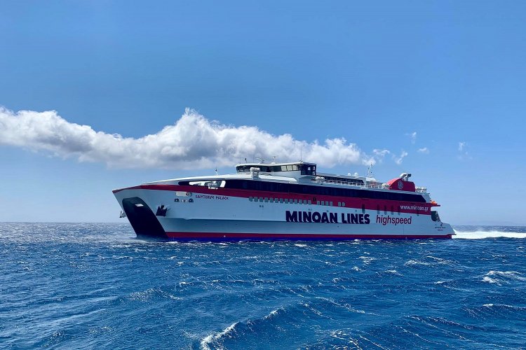Tourism Season-Ferry Routes: Το Santorini Palace ενώνει από 12/6, την Μύκονο με τις Κυκλάδες και την Κρήτη!!
