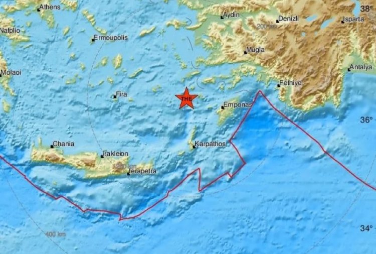 Earthquake in Nisyros: Σεισμός 4 Ρίχτερ στην Νίσυρο
