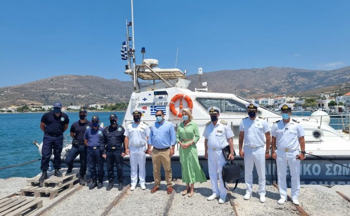 MP Katerina Monogiou: Είναι θέμα χρόνου να λυθεί το ζήτημα του Λιμενικού Ταμείου της Άνδρου