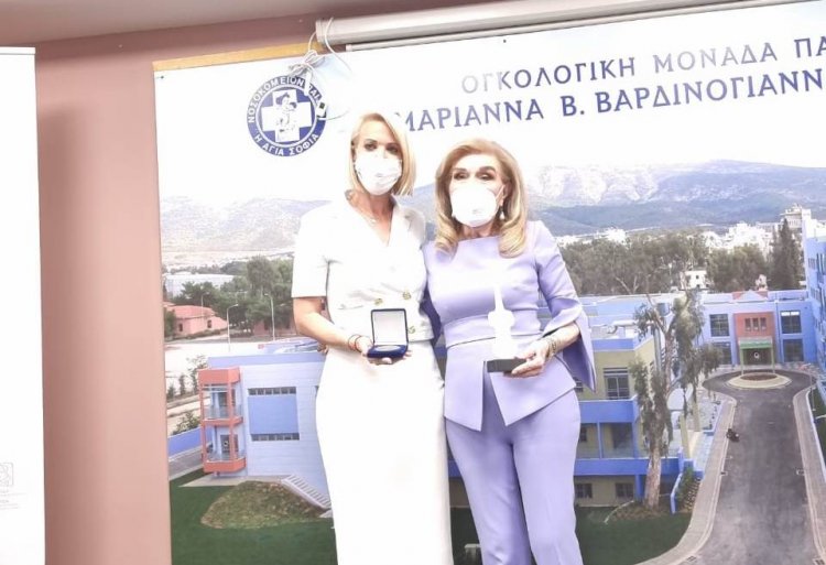 MP Katerina Monogiou:  Pitstop για καλό σκοπό  - Στην Ογκολογική Μονάδα Παίδων του Συλλόγου «Ελπίδα» για τα παιδιά με καρκίνο η Κατερίνα Μονογυιού