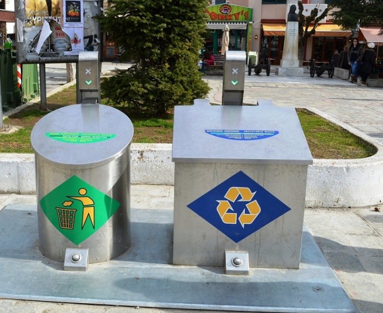 Municipality of Syros: Ένταξη προμήθειας  3 οικολογικών βυθιζόμενων κάδων στο πράσινο ταμείο