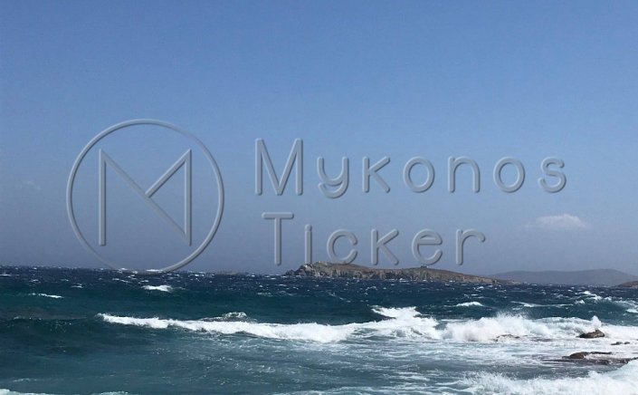Marine Forecast: Aναγγελία θυελλωδών ανέμων από το Λιμεναρχείο Μυκόνου
