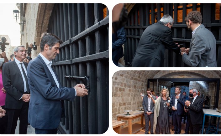 L’Auberge de France à Rhodes: Κατάλυμα της Γαλλίας - Μετά από πολλές δεκαετίες, ξεκλείδωσαν οι βαριές πόρτες της ιστορίας, στη οδό Ιπποτών