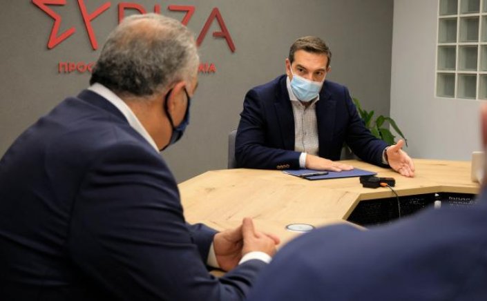 SYRIZA Leader  Tsipras: Νέα αρχή με πέντε μέτρα για τις μικρομεσαίες επιχειρήσεις