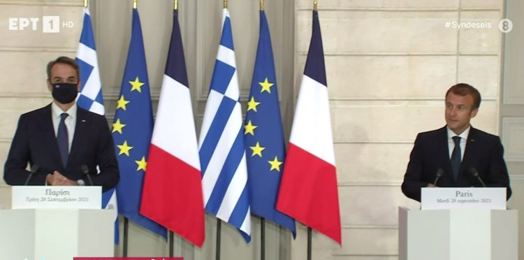 Mitsotakis- defense agreement: Ιστορική ημέρα για Ελλάδα και Γαλλία – Συμφωνία για τις τρεις φρεγάτες Belharra