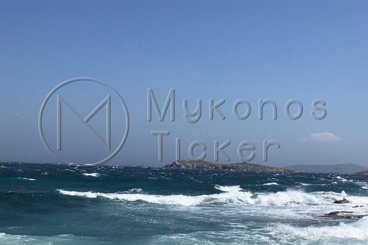 Marine Forecast: Λήψη αυξημένων μέτρων από το Λιμεναρχείο Μυκόνου, λόγω αναγγελίας θυελλωδών ανέμων έως 7-8 bf