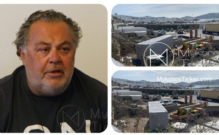 Mykonos – Φ. Βιγλιάρης: Η Δ.Ε.Υ.Α. Μυκόνου παρέλαβε δύο μονάδες αφαλάτωσης, συνολικής παραγωγής 2000 m3 ημερησίως [Video]