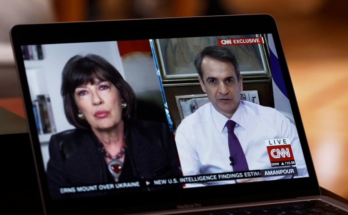PM Mitsotakis to CNN's Amanpour: Σημαντική αύξηση στα ραντεβού εμβολιασμού α’ δόσης για τους άνω των 60 - Δεν θα προχωρήσουμε σε lockdown