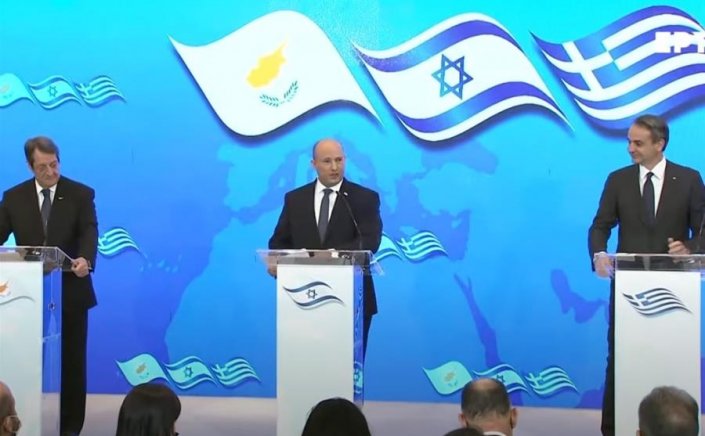 PM Mitsotakis: Στρατηγική η συμμαχία Ελλάδας-Κύπρου-Ισραήλ