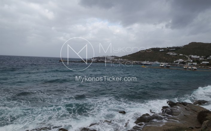 Marine Forecast: Νεότερο Δελτίο Αναγγελίας Θυελλωδών Ανέμων εντάσεως 7-8 bf!! Λήψη Αυξημένων Μέτρων από το Λιμεναρχείο Μυκόνου!!