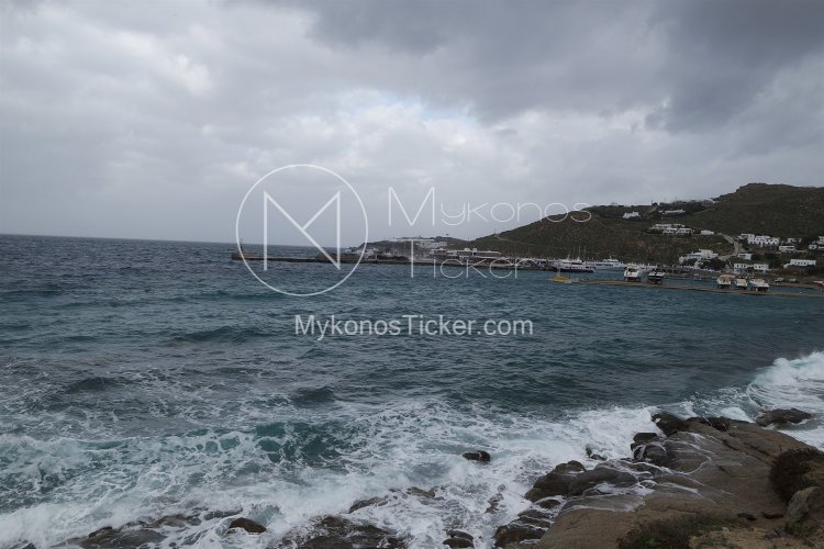 Marine Forecast: Νεότερο Δελτίο Αναγγελίας Θυελλωδών Ανέμων εντάσεως 7-8 bf!! Λήψη Αυξημένων Μέτρων από το Λιμεναρχείο Μυκόνου!!
