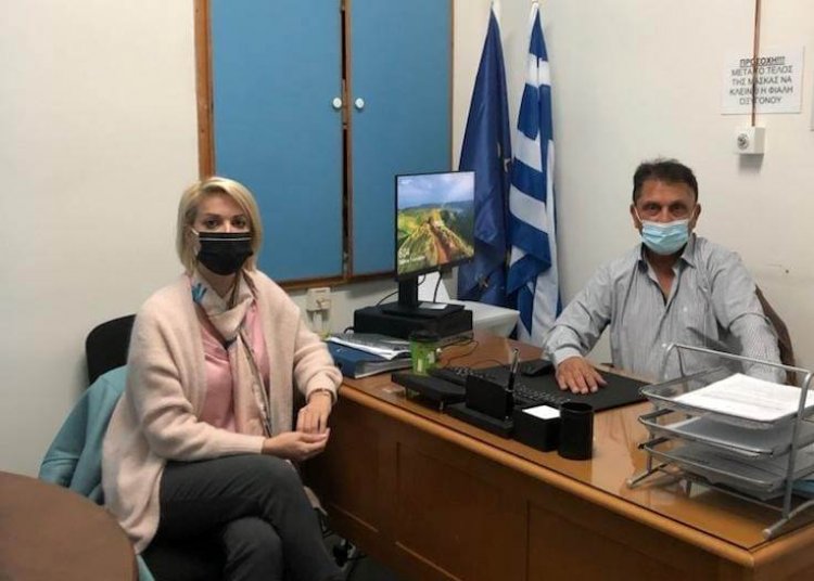 MP Katerina Monogiou: Η Κατερίνα Μονογυιού προωθεί τον εκσυγχρονισμό και την αναβάθμιση του Κέντρου Υγείας Μήλου