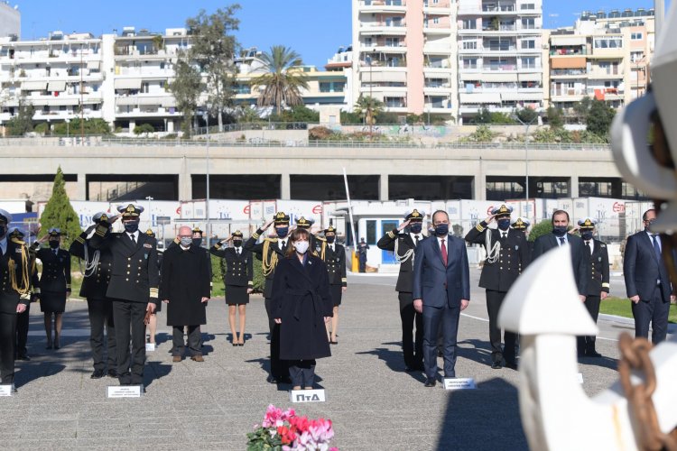President Sakellaropoulou: Επίσκεψη της Προέδρου της Δημοκρατίας Κατερίνας Σακελλαροπούλου στο Υπουργείο Ναυτιλίας και Νησιωτικής Πολιτικής