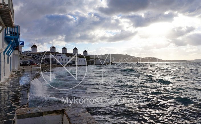 Mykonos Forecast: Με βροχές, καταιγίδες και κρύο ξεκινά η εβδομάδα!! Βροχερή η Μύκονος μέχρι την Τετάρτη [Διαδραστικός Χάρτης]